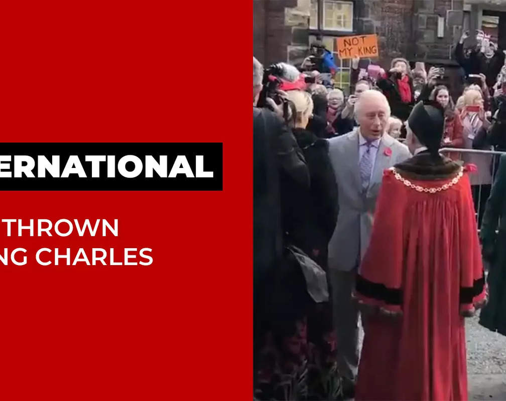 
Viral: Man throws eggs at King Charles III at public event, detained
