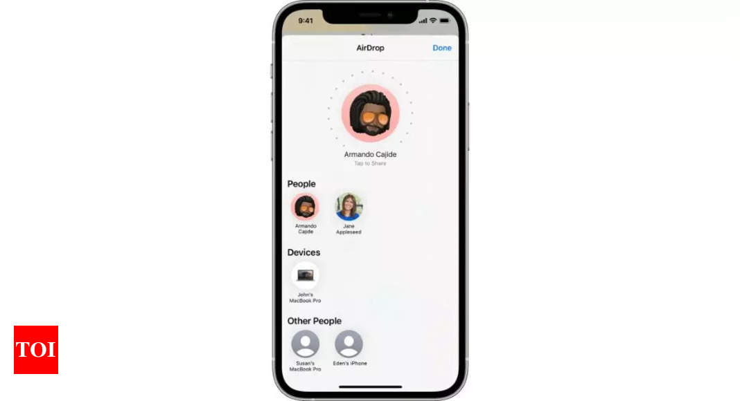 Apple has limited its AirDrop feature in China, here’s why – Times of India
