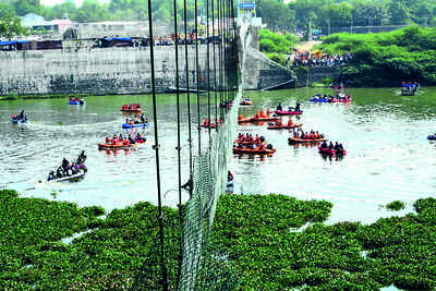 Morbi MLA’s chances drown in suspension bridge tragedy