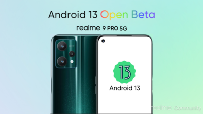 realme beta program