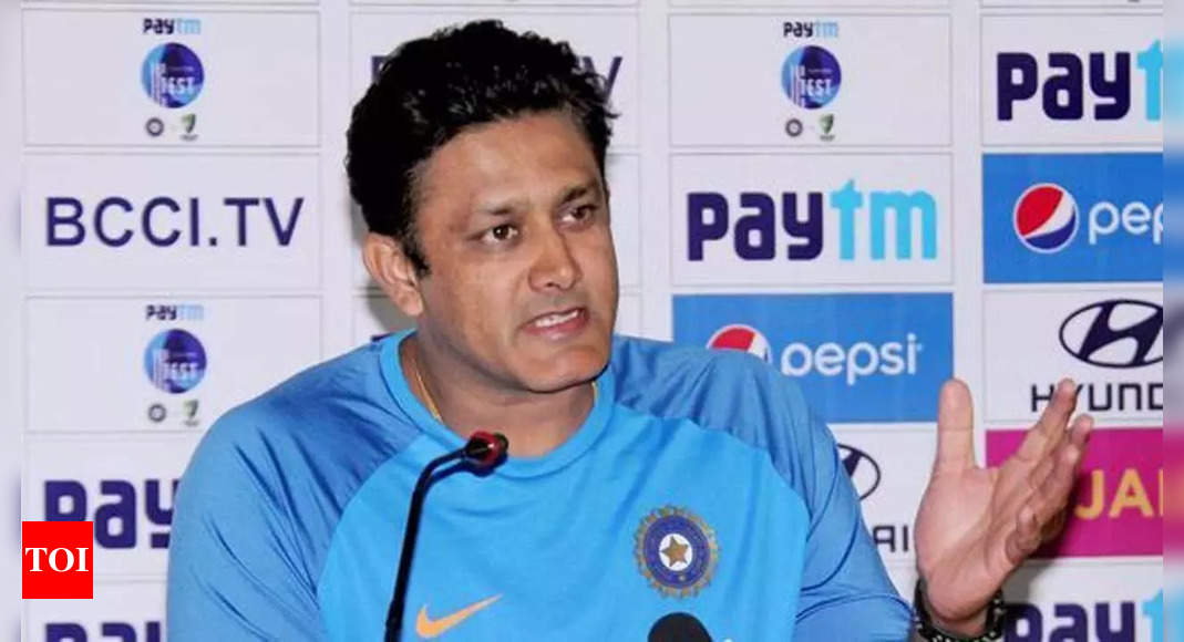 Allow young Indian players to play foreign leagues for exposure and experience, says Anil Kumble | Cricket News – Times of India