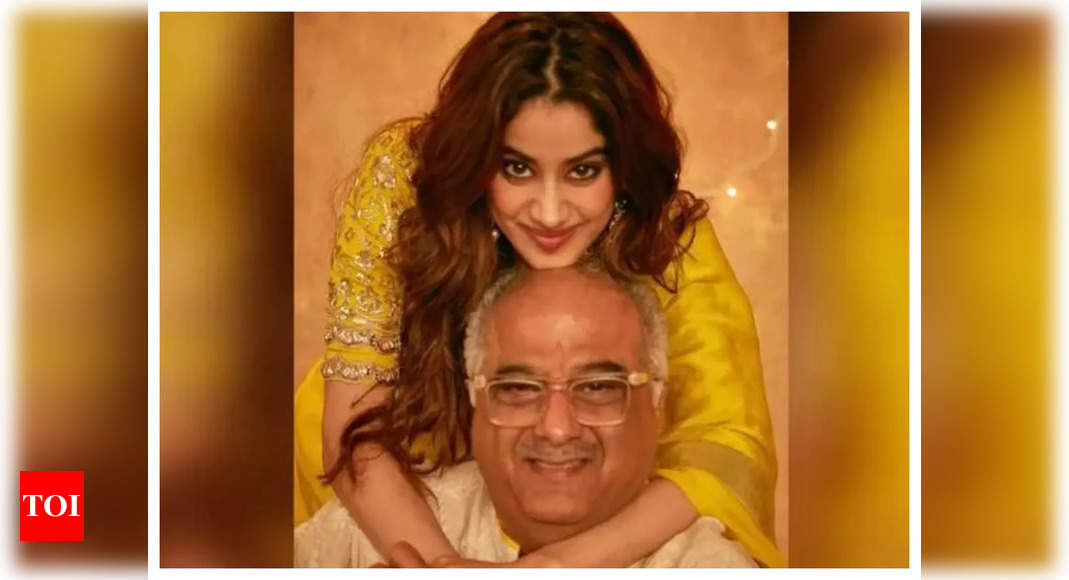 Janhvi Kapoor calls dad Boney Kapoor the ‘cutest papa’ as she wishes him on his birthday with a funny video – WATCH – Times of India