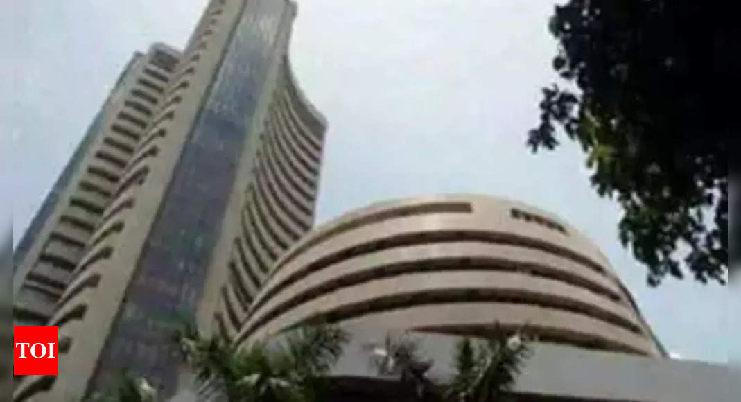 Sensex Hits One Yr High, Nears Record Peak Of 62k | Mumbai News – Times of India