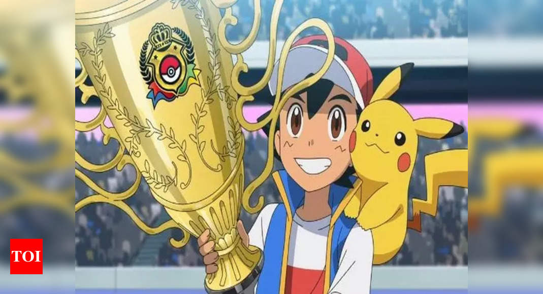 Ash Ketchum finally achieves World's Top 'Pokemon' Trainer status after 25  years - Times of India