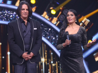 Anu Aggrawal attends Indian Idol 13's Aashiqui special episode; reveals 'Being in highlight after over two decades was trippy for me'