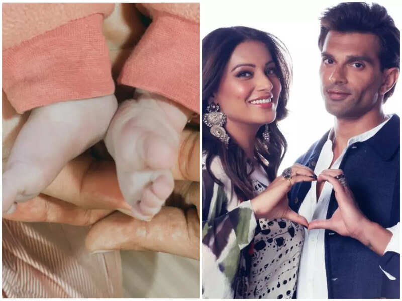 Bipasha Basu and Karan Singh Grover share 1st glimpse of their baby girl; name her Devi