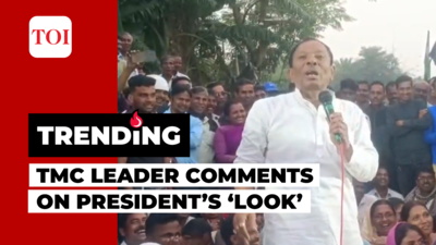 TMC leader makes controversial comments against President Droupadi Murmu, apologises later