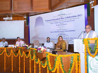 National Education Day 2022: Jamia Hamdard organises a lecture on ‘Role of Maulana Azad in Nation Building’
