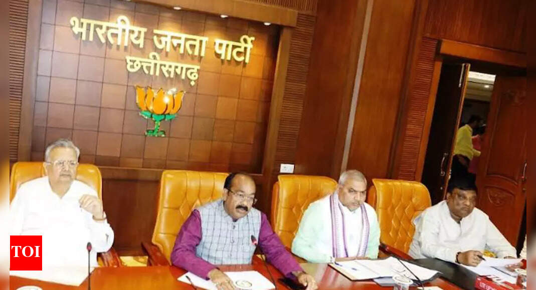 Chhattisgarh Bjp Sends Five Names To Central Committee For Bhanupratappur Byelection Raipur 3406