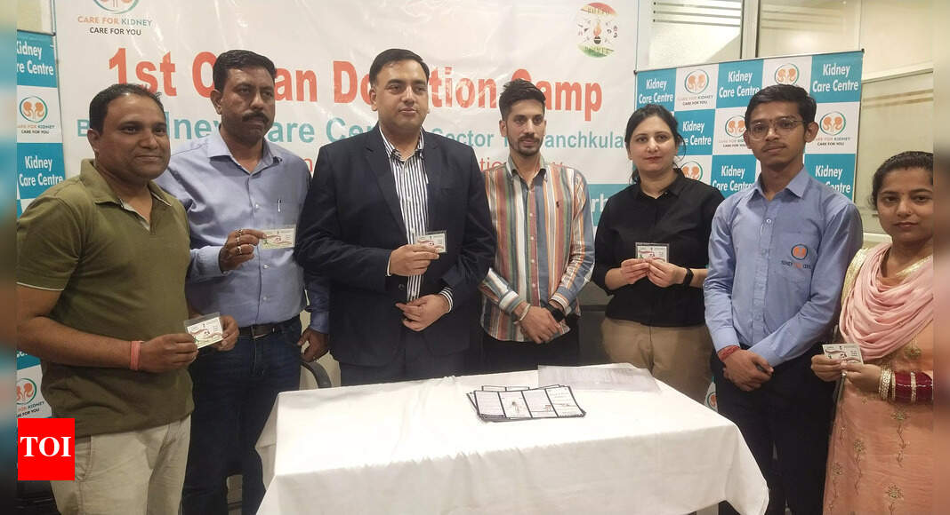 Kidney Care Centre in Panchkula holds organ donation camp on its 2nd