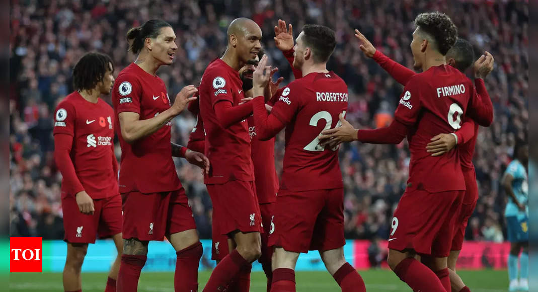 EPL: Nunez and Firmino on target as Liverpool prove too strong for Saints | Football News – Times of India