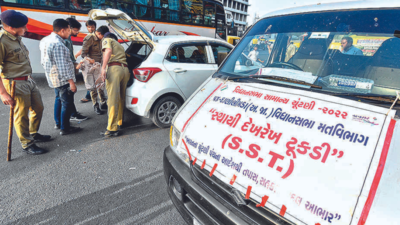Only 3 vehicles for filing nominations: Ahmedabad police