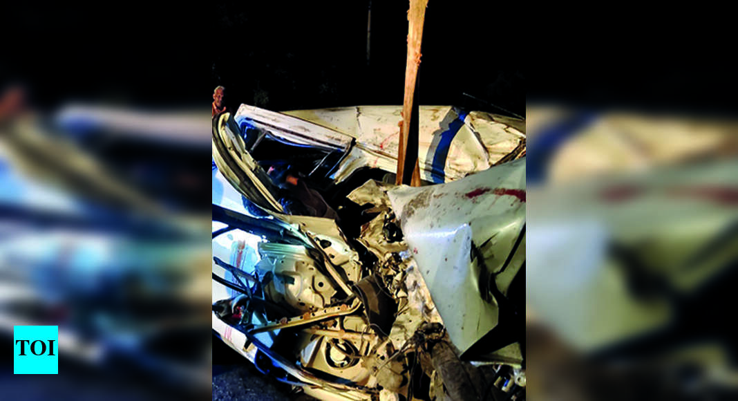 2 Dead, 3 Injured After Car Rams Truck Near Hosur | Salem News - Times ...