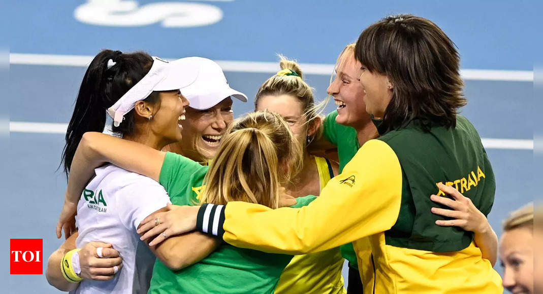 Australia to face Switzerland in Billie Jean King Cup final | Tennis News – Times of India