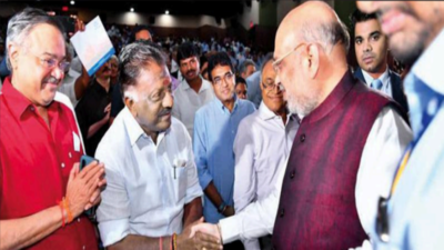 Huge vacuum in Tamil Nadu politics, strike now: Amit Shah to partymen