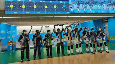 Gold rush continues for India at Asian Airgun Championship | More sports  News - Times of India