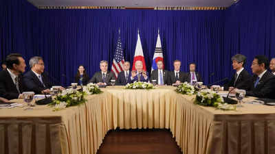 Biden says US, Japan, South Korea 'more aligned than ever' on North Korea