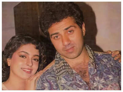 Remembering Juhi's scene with Sunny Deol
