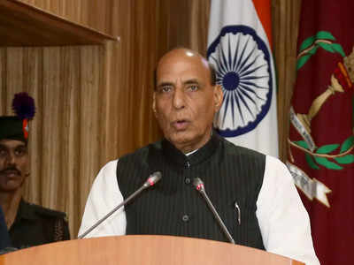 Anyone casting evil eye on India is given befitting reply: Rajnath Singh