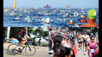 Ironman 70.3 Goa: Nihal goes from 2 to 1 in 3 years