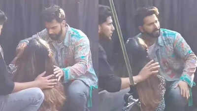 Varun Dhawan's female fan faints during 'Bhediya' event in Jaipur, actor jumps down from the stage to help her, wins praises