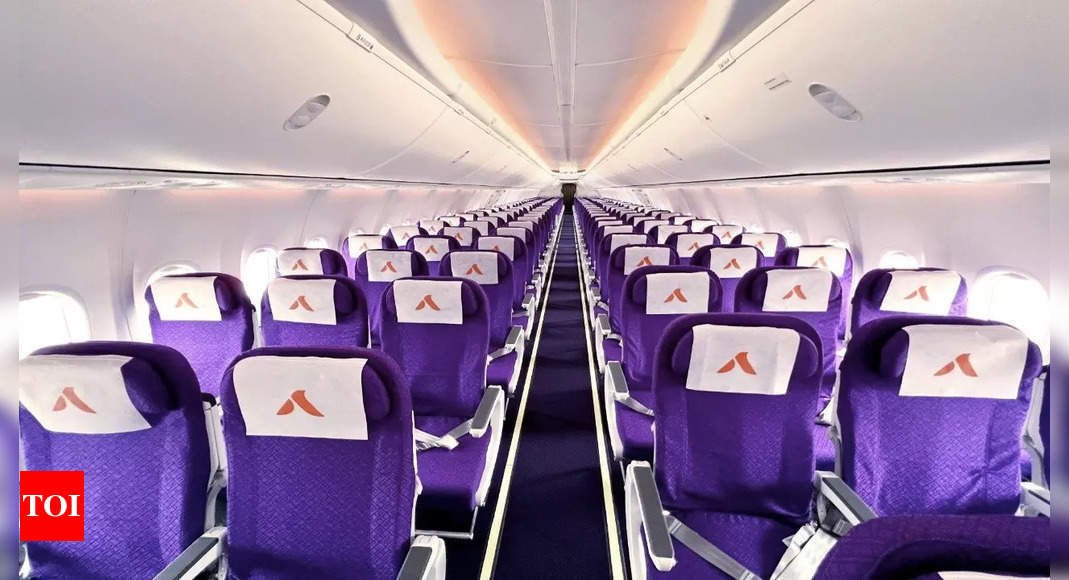 Akasa aircraft interior to sport different look till next Sept due to supply chain issues – Times of India