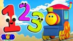 English Learning Video: Nursery Song in English 'Learn Numbers - Bob The Train'