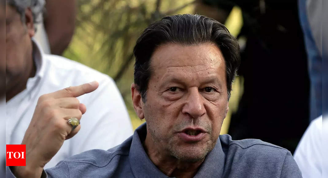 It’s behind me: Imran Khan takes a U-turn on ‘US conspiracy’ claim – Times of India