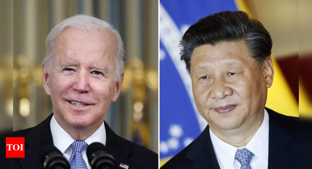 Xi Jinping, Joe Biden start summit with vow to avoid conflict – Times of India