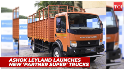 Ashok Leyland launches ‘Partner Super’ range of trucks: Gets Telematics, OTA-flashing and reverse park assist