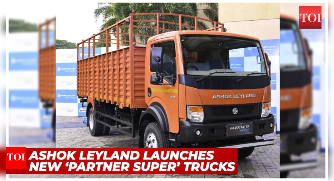 Ashok Leyland launches ‘Partner Super’ range of trucks Gets Telematics, OTAflashing and