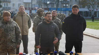 Ukraine President Zelenskyy calls liberation of Kherson 'beginning of the end'