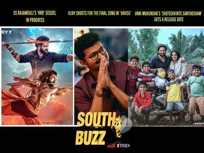South Buzz: SS Rajamouli’s ‘RRR’ sequel in progress; Vijay shoots for the final song in ‘Varisu’; Unni Mukundan’s ‘Shefeekkinte Santhosham’ gets a release date