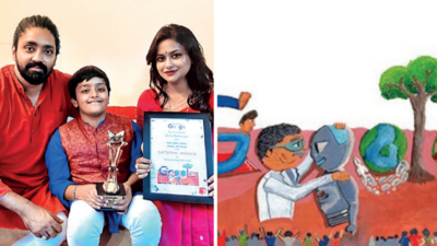 10-year-old from Kolkata wins Google's Children's Day doodle contest