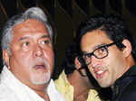 Vijay Mallya with son Siddharth
