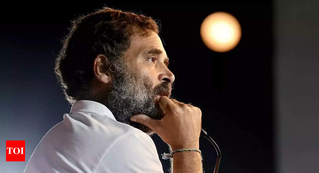 BJP attacks Constitution everyday, doesn’t want to accept Dalits, tribals should get rights: Rahul Gandhi | India News – Times of India