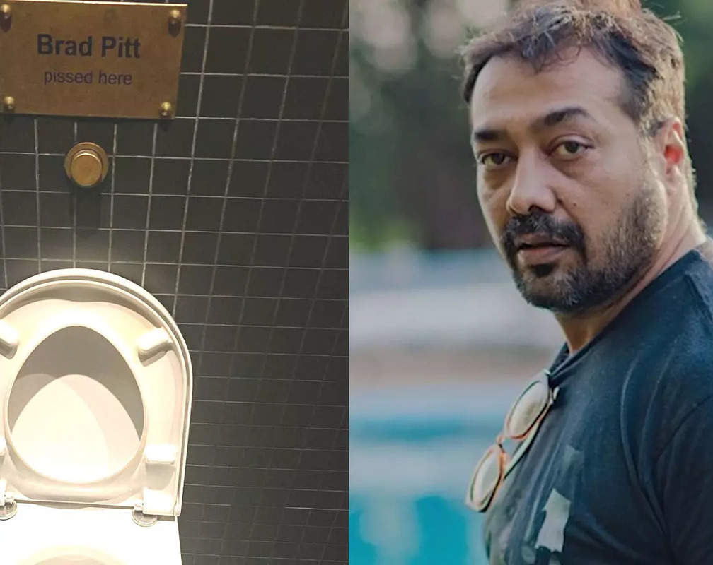 
Anurag Kashyap drops pictures of a toilet once used by celebs like Brad Pitt, Cameron Diaz: 'It was a pleasure peeing in the same toilet'
