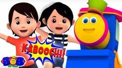 English Nursery Rhymes: Kids Video Song in English 'Kaboochi - Bob The Train'