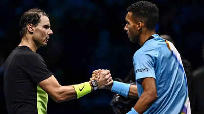 Felix Auger-Aliassime crushes Rafael Nadal at ATP Finals