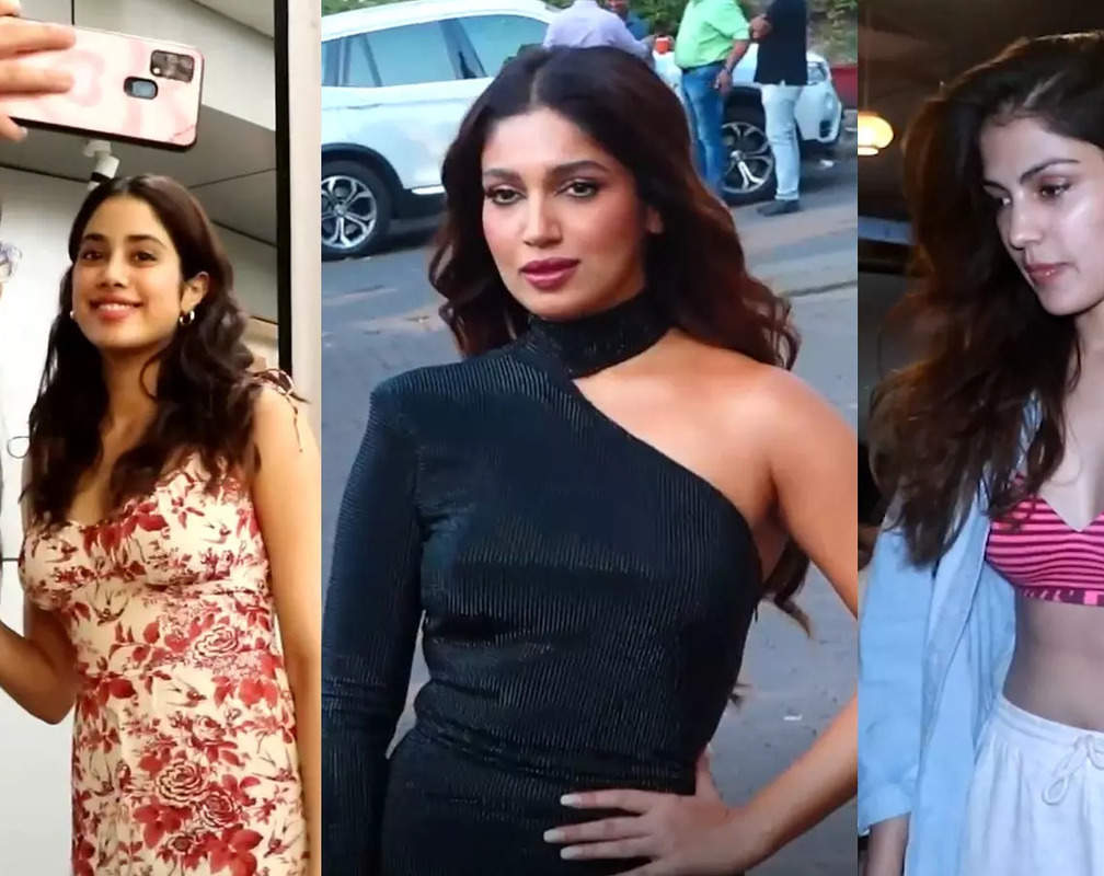 
#CelebrityEvenings: From Janhvi Kapoor to Rhea Chakraborty, Bollywood celebs get spotted in Mumbai
