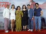 Kajol stuns in a red saree at the trailer launch of Salaam Venky