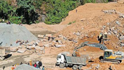 Eight killed in Mizoram quarry crash, 4 trapped