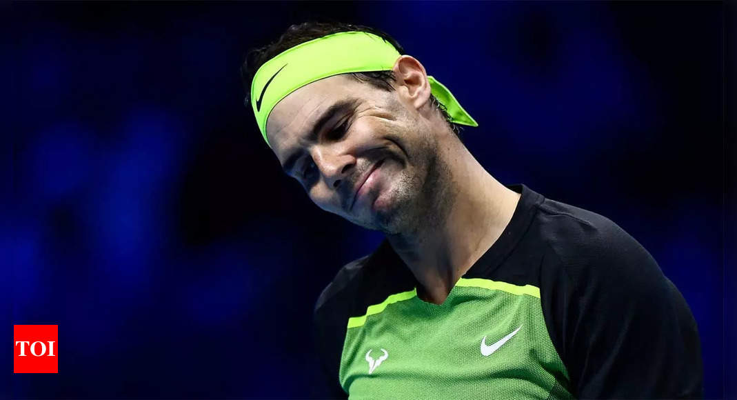 Rafael Nadal out of ATP Finals, Carlos Alcaraz stays No 1 | Tennis News – Times of India