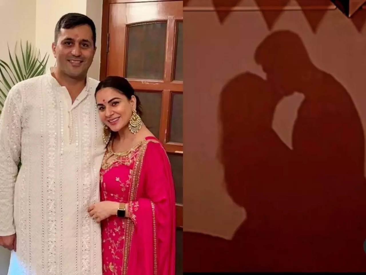 Watch Shraddha Aryas romantic kiss video with husband Rahul Nagal on their first wedding anniversary
