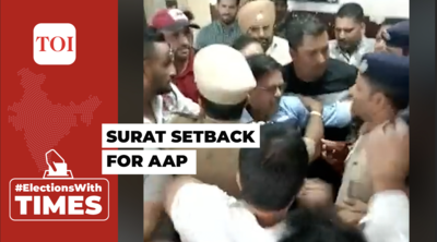 Gujarat Assembly polls 2022: AAP’s Surat East candidate Kanchan Jariwala pulls out from race, party blames BJP