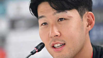 Son Heung-min unsure if he can play in all of South Korea's games |  Football News - Times of India