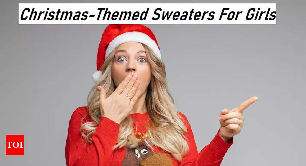 Christmas themed outlet sweaters