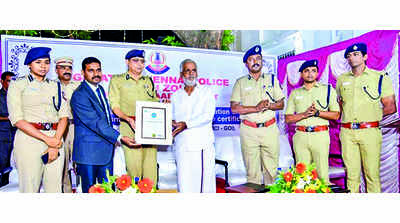 Flower Bazaar police station now boasts ISO certificate