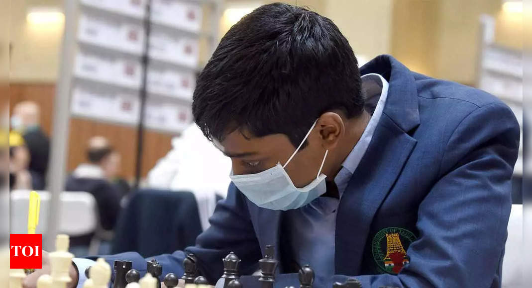 Meltwater Champions Tour Finals: Praggnanandhaa secures first win; another loss for Erigaisi | Chess News – Times of India