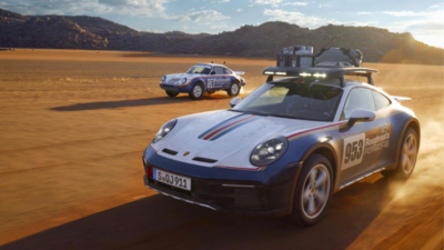 2023 Porsche 911 Dakar is ready to go off-roading! Gets suspension lift, all terrain tyres and more